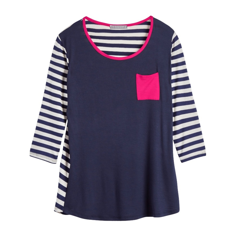 StitchFix Love apella striped shirt